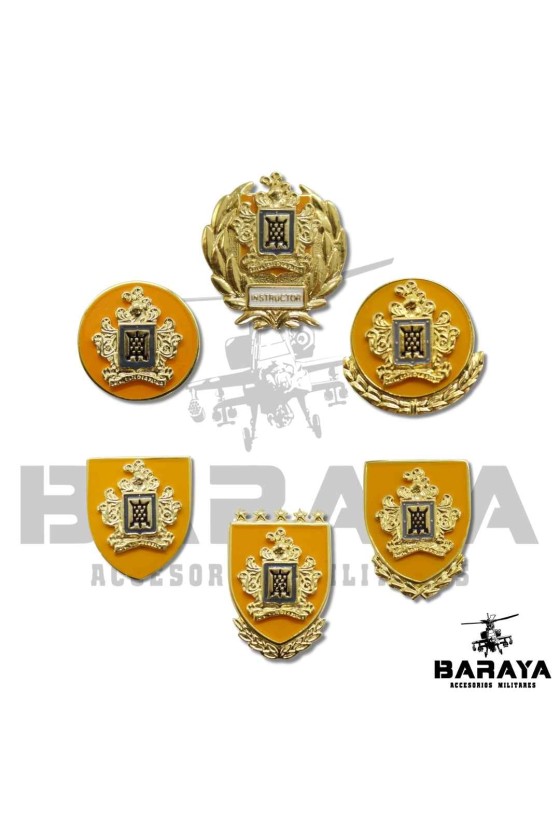 Botón Distintivo de Caballería