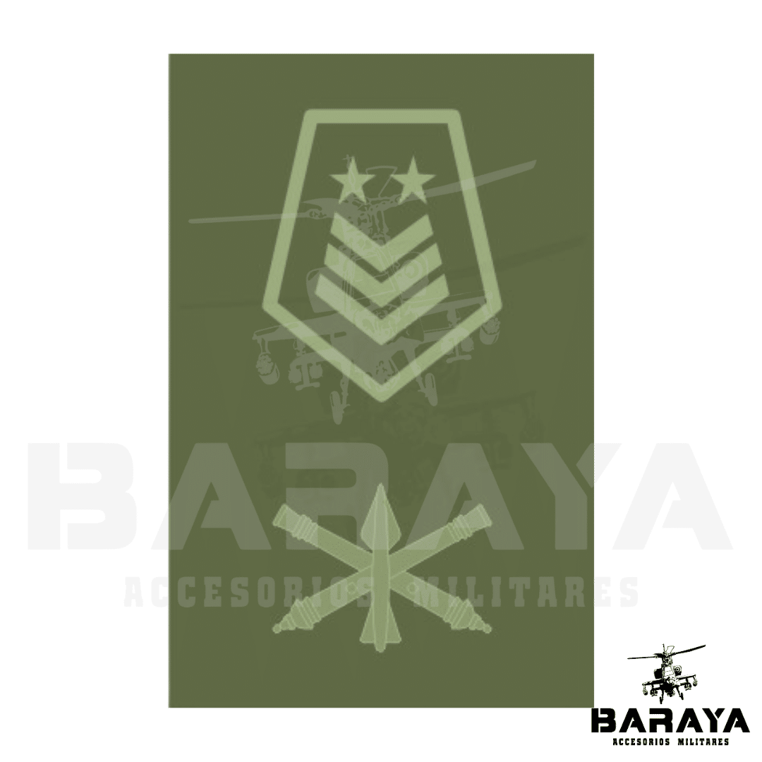 GRADO DE PECHO SARGENTO MAYOR ARTILLERIA ANTIAEREA