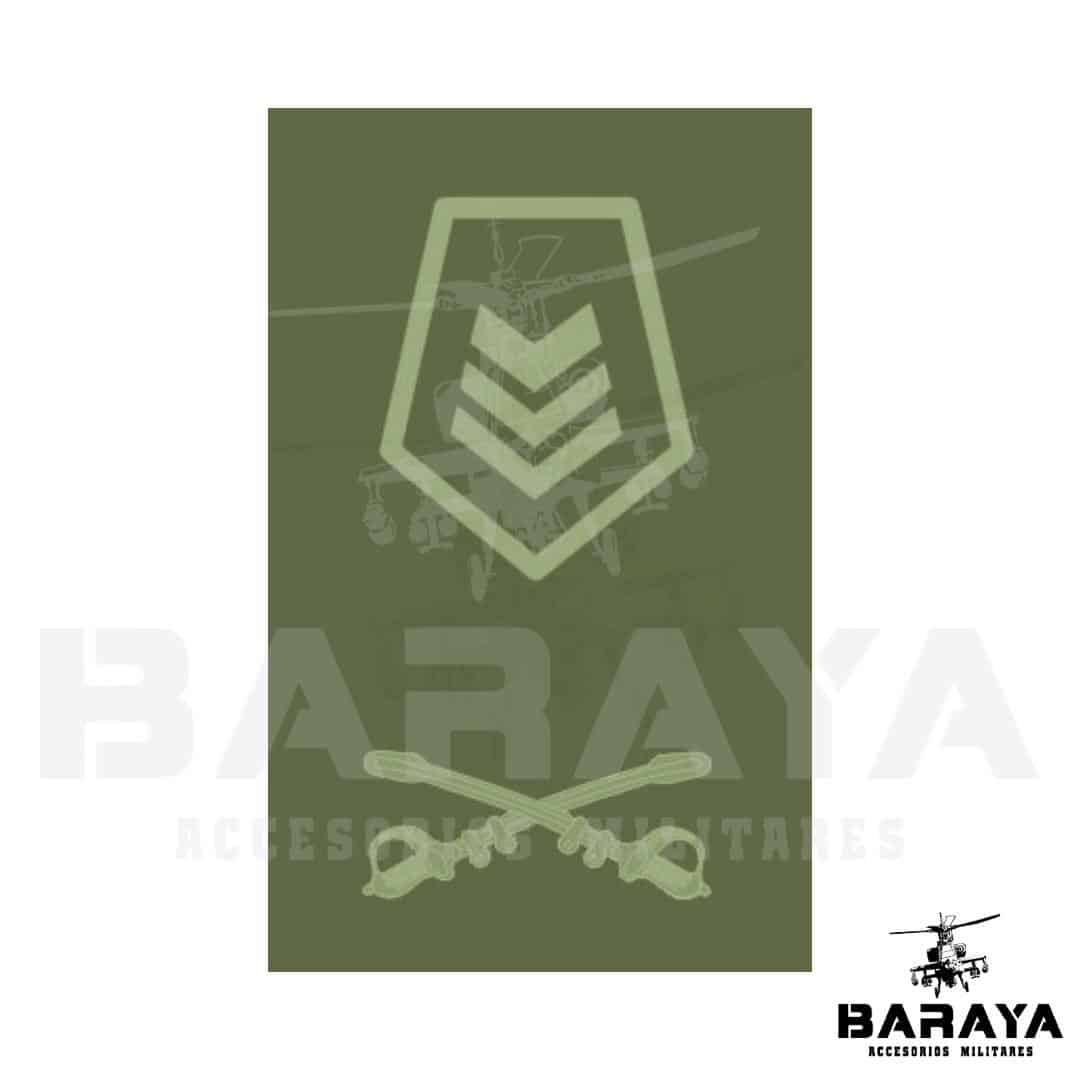 GRADO DE PECHO SARGENTO SEGUNDO ABALLERIA MONTADA
