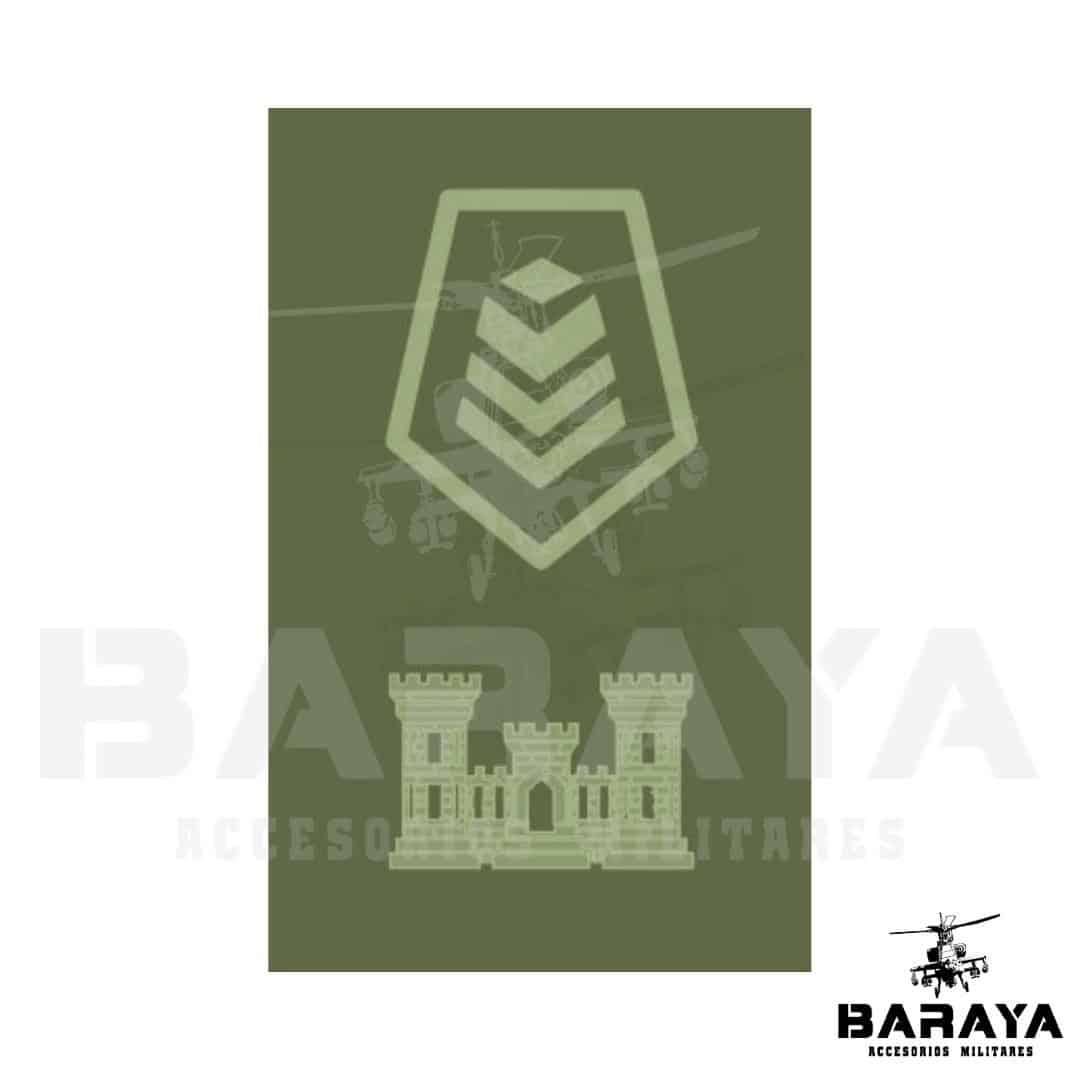 GRADO DE PECHO SARGENTO VICEPRIMERO DE INGENIEROS