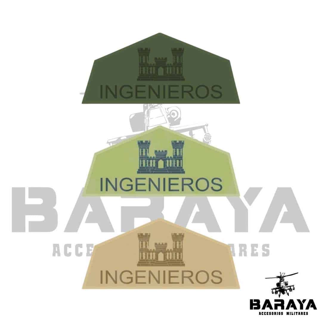 PARCHE CASCO INGENIEROS