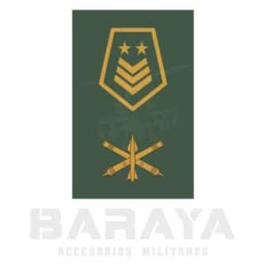 Presillas Sargento Mayor Artillería Antiaérea