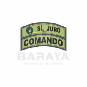 PUENTE SI JURO Y COMANDO CAMUFLADO VERDE