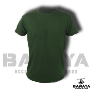 Camiseta verde Camaleón algodón