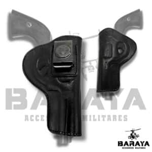 Chapuza de cuero para revólver