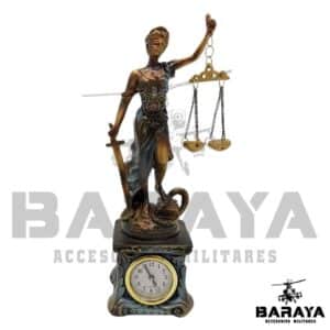 Diosa De La Justicia Con Reloj