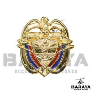 Escudo de Colombia para Chacó Con Tuerca Fino