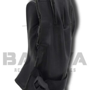 Guantes de Cuero Negro HelStorm