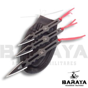 KIT X3 CUCHILLOS LANZADORES LISTON