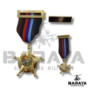 Medalla al Servicio Distinguido en Operaciones Especiales Caja completa