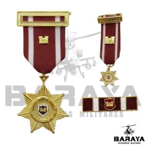 Medalla Torre de castilla Caja Completa