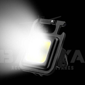 Mini Linterna USB Recargable Imán Destapador