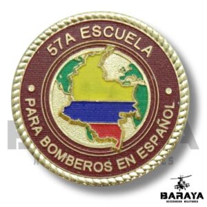 Moneda 57ª Escuela para Bomberos en Español
