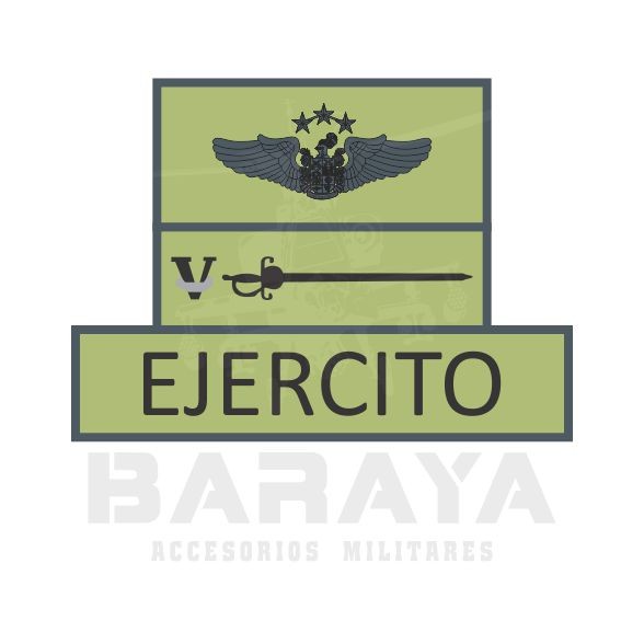 TABLERO EJERCITO CON CITACION PRESIDENCIAL 3000 HORAS DE VUELO
