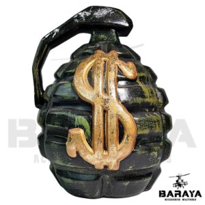 Figura Militar Alcancía Granada Grande