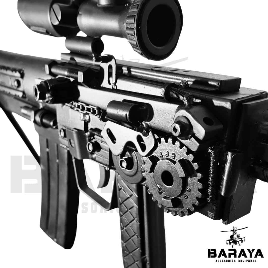 Arma M4A1 Artesanal a Escala Militar - Imagen 2