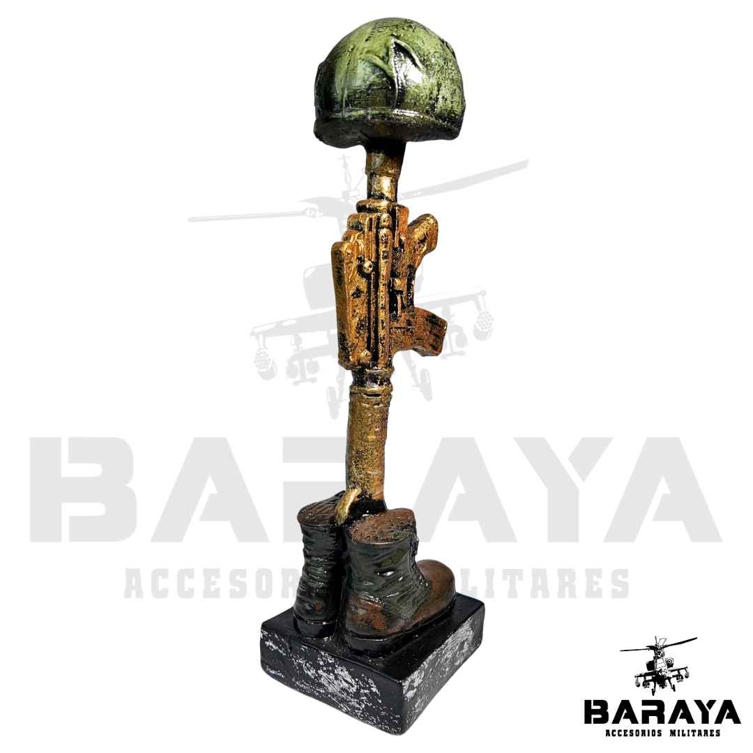 Figura Militar Reconocimiento Soldado Caído - Imagen 2