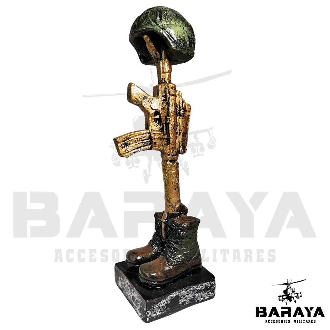 Figura Militar Reconocimiento Soldado Caído