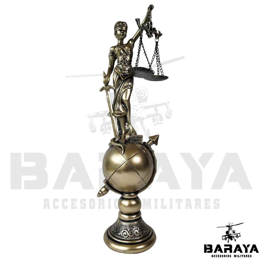 DAMA DE LA JUSTICIA BRONCE