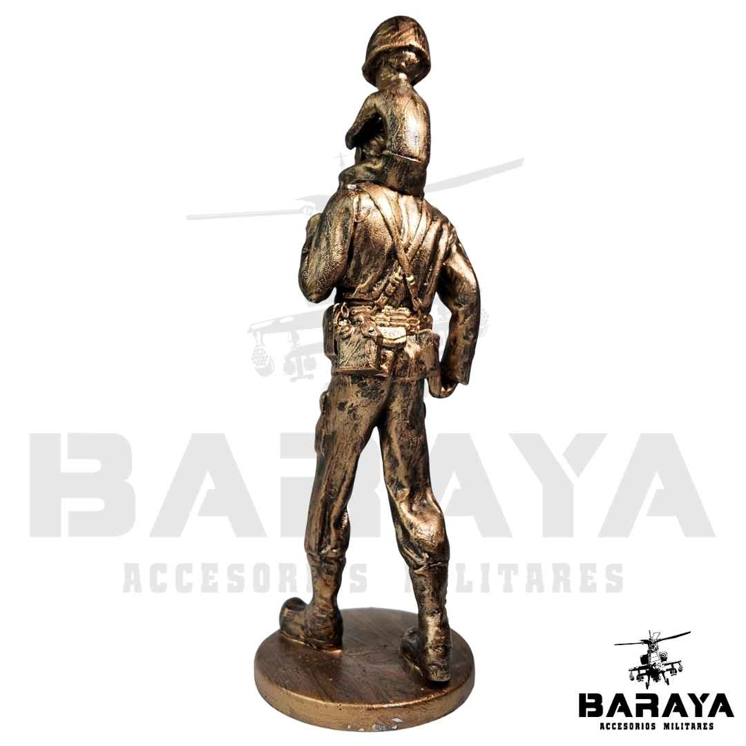 Figura Militar Papá e Hijo - Imagen 2