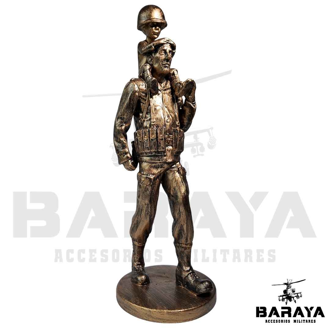 Figura Militar Papá e Hijo