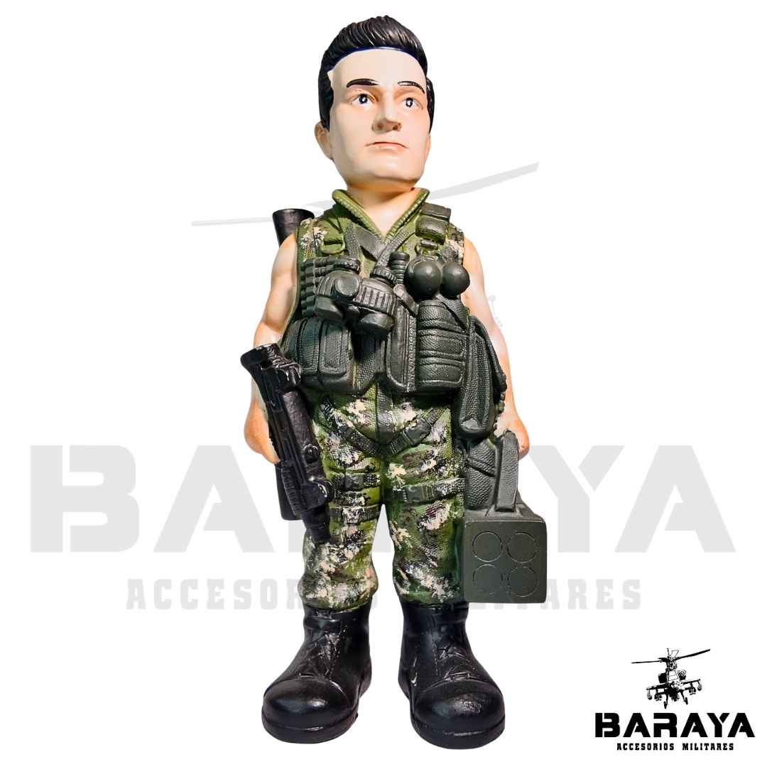 Figura Militar Soldado American Corps bolso