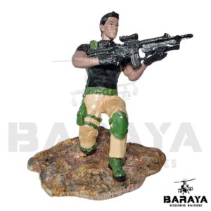 Figura Militar Táctico en Jungla