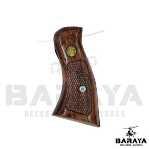 CACHA PARA REVOLVER EN MADERA SMITH W.C