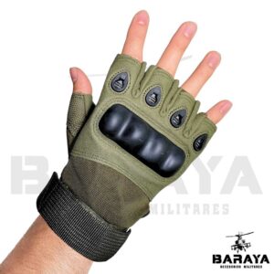 GUANTES MEDIO DEDO VERDE RESPIRATION