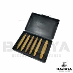 KIT JUEGO DE EXTRACTORES DE TORNILLOS DAÑADOS