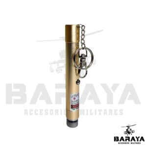 LLAVERO PUNTERO LASER TIPO ORO