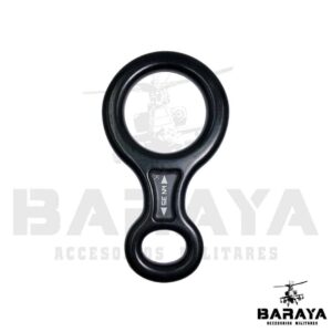 MOSQUETON DESCENDER DE  FIGURA 8 PARA ESCALADA DE RAPEL PIEZA OMEGA PACIFIC