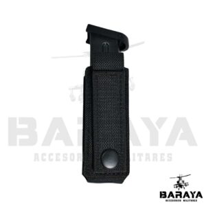 PORTA PROVEEDOR SENCILLO LONA NEGRO