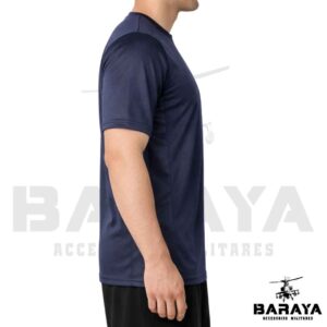 Camiseta azul deportiva