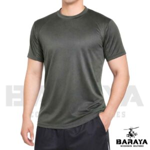 Camiseta verde militar