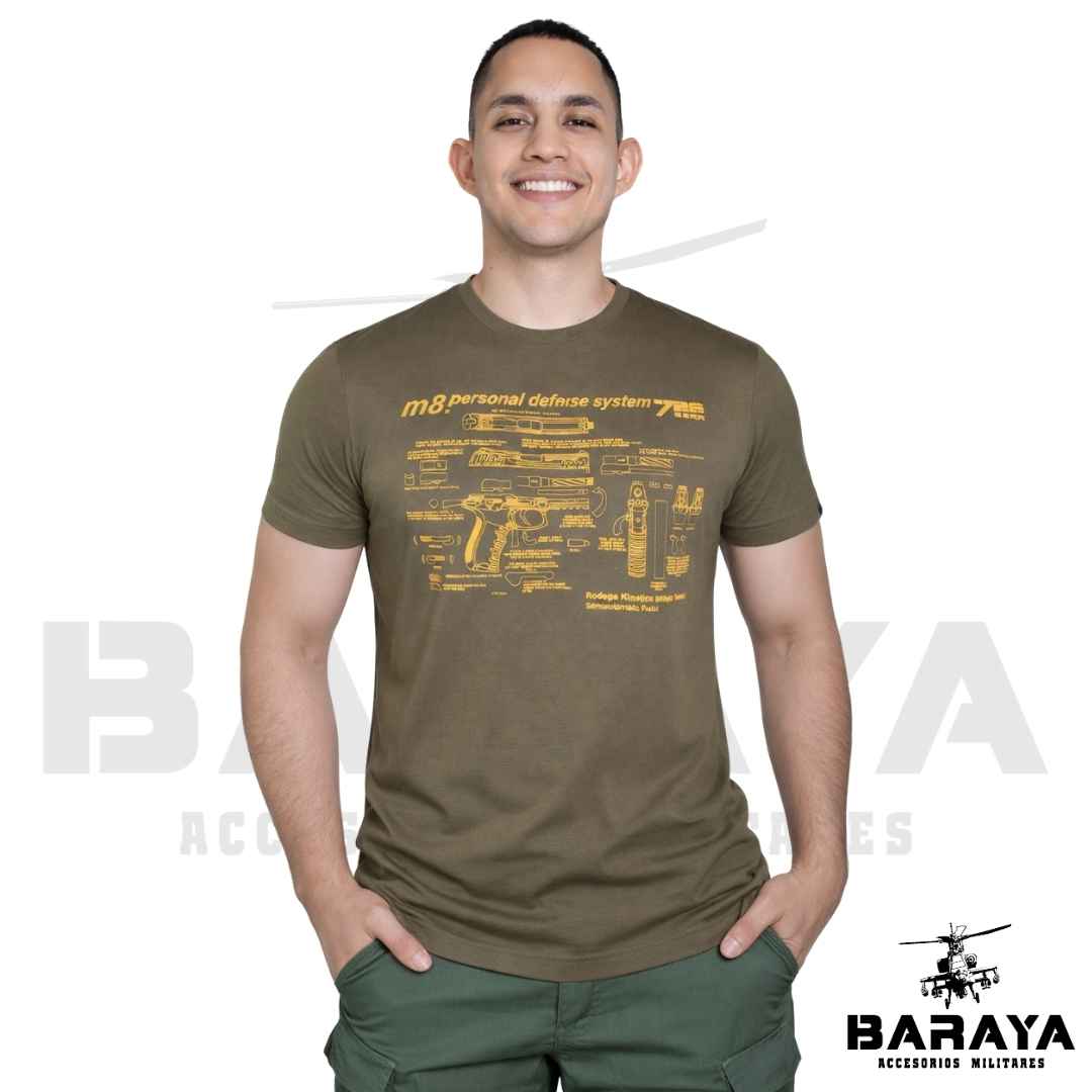 Camiseta militar