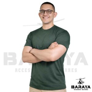 Camiseta verde para el ejercito