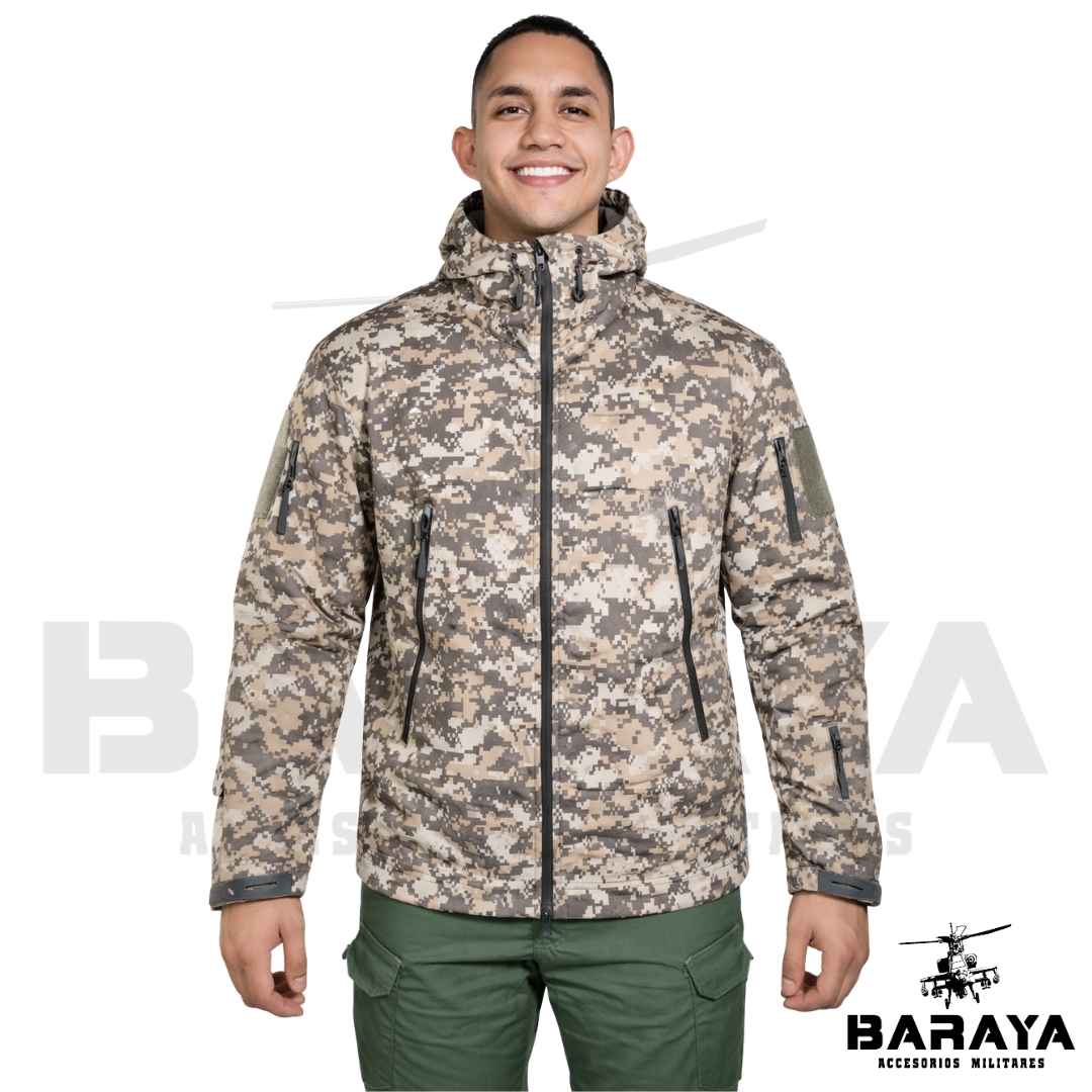 Chaqueta color arena