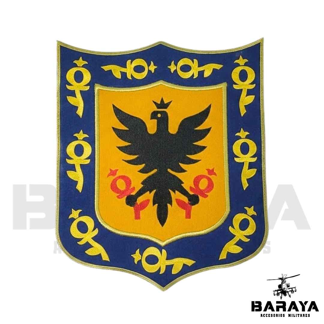 Escudo de Bogotá grande bordado