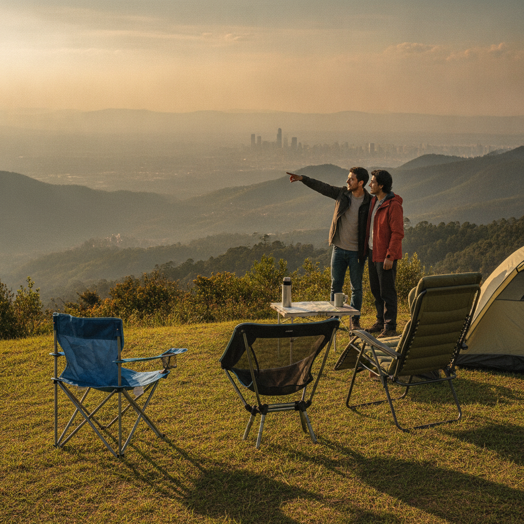 sillas plegables de camping